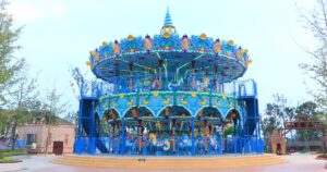 doubl decker carousel rides