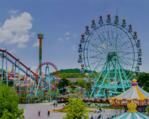 outdoor amusement park rides