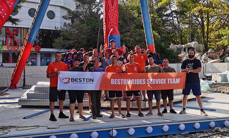 Beston amusement rides in Russia