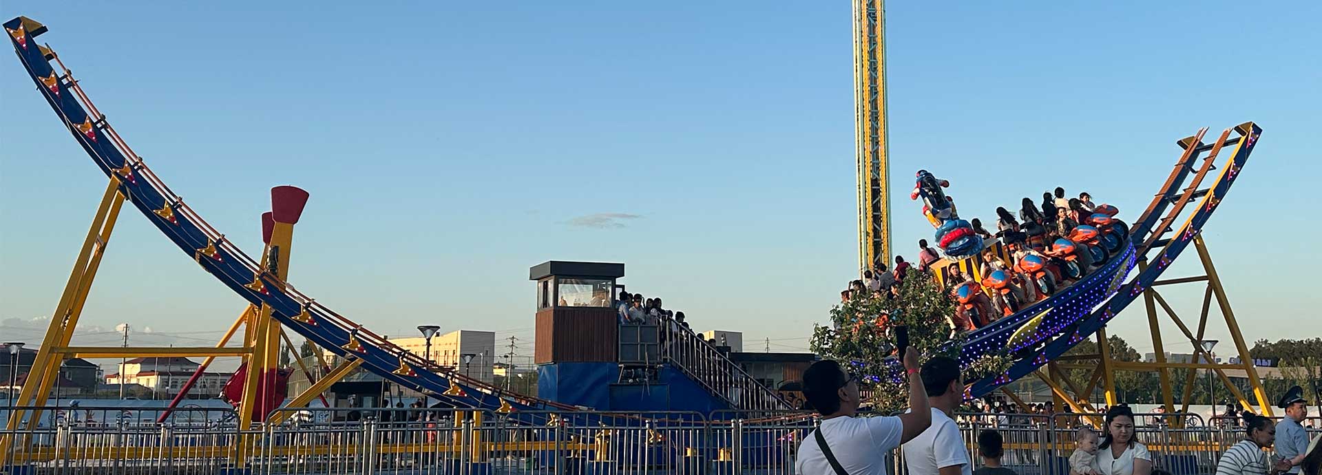 amusement park project installed in Kazakhstan