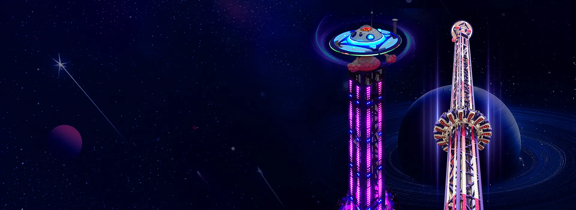 Drop tower rides supplier