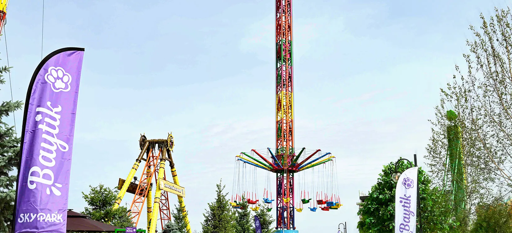 amusement swing tower rides for sale