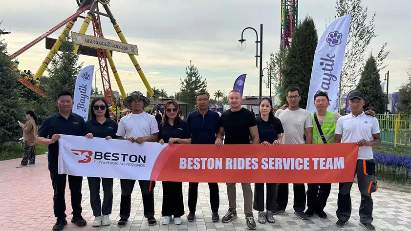 outdoor amusement park in Kyrgyzstan