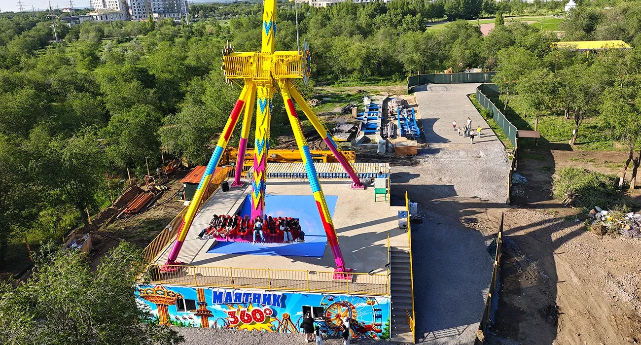 BestonRides amusement park equipment in Kazakhstan