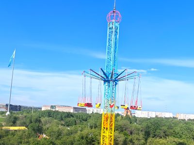 swing tower rides in Kazakhstan