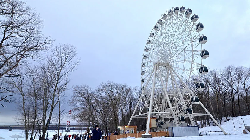 ferris wheel in Kazakhstan