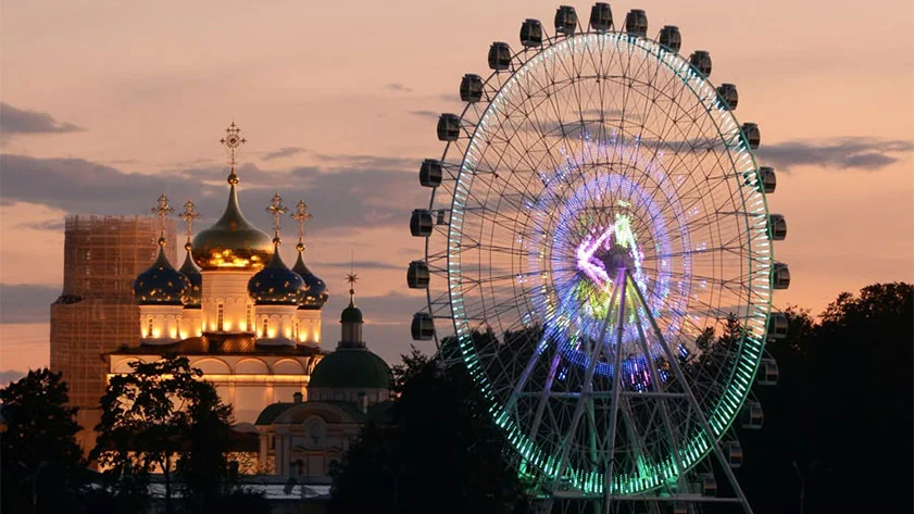 ferris wheel rides in Russia