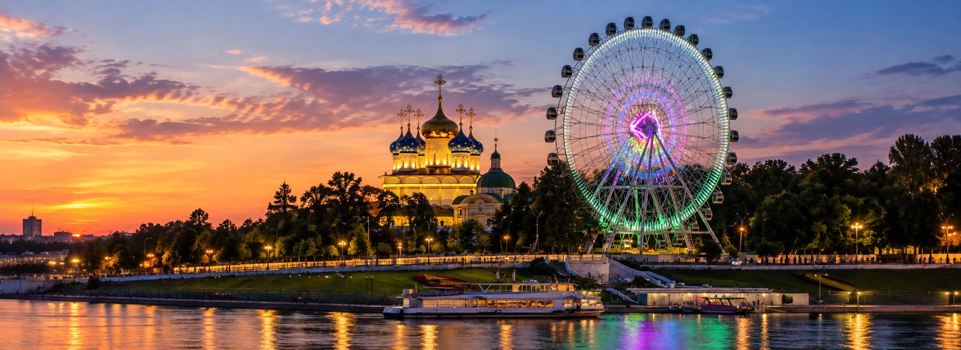 50m Ferris Wheel Put Into Operation In Russia