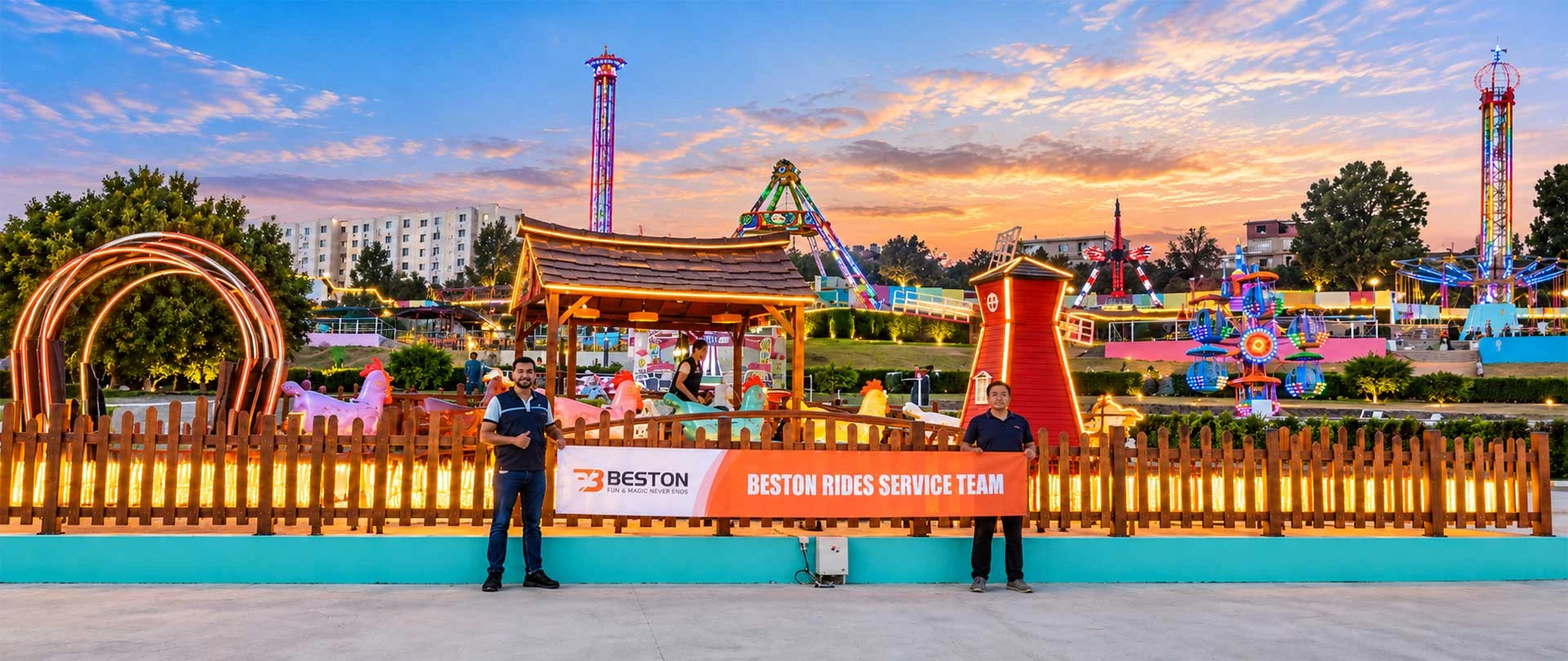 Amusement Park Project Installed in Algeria